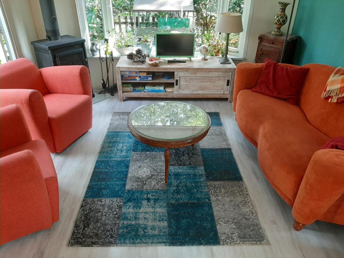 Boshuis Turquoise / Smaakvol Genieten Op De Veluwe Hoenderloo Exterior foto