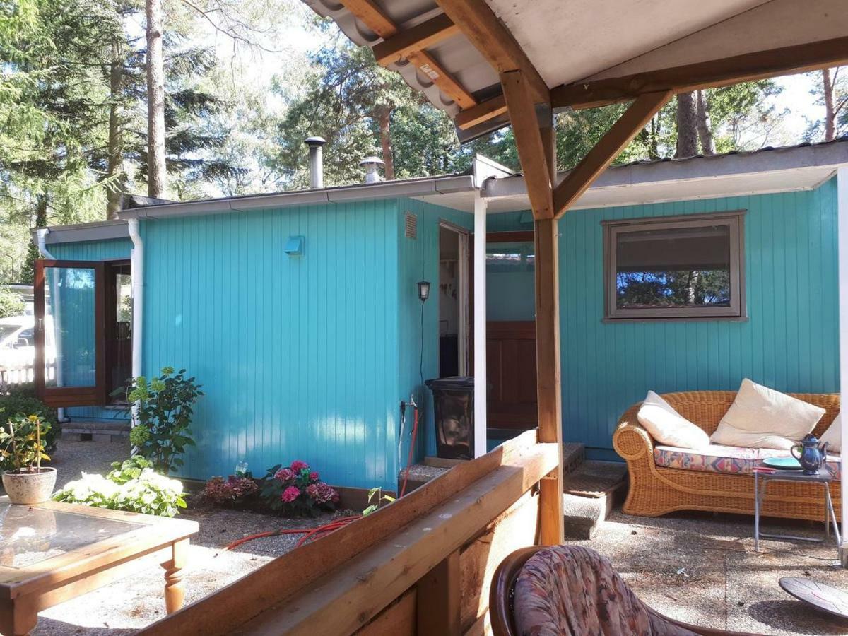 Boshuis Turquoise / Smaakvol Genieten Op De Veluwe Hoenderloo Exterior foto