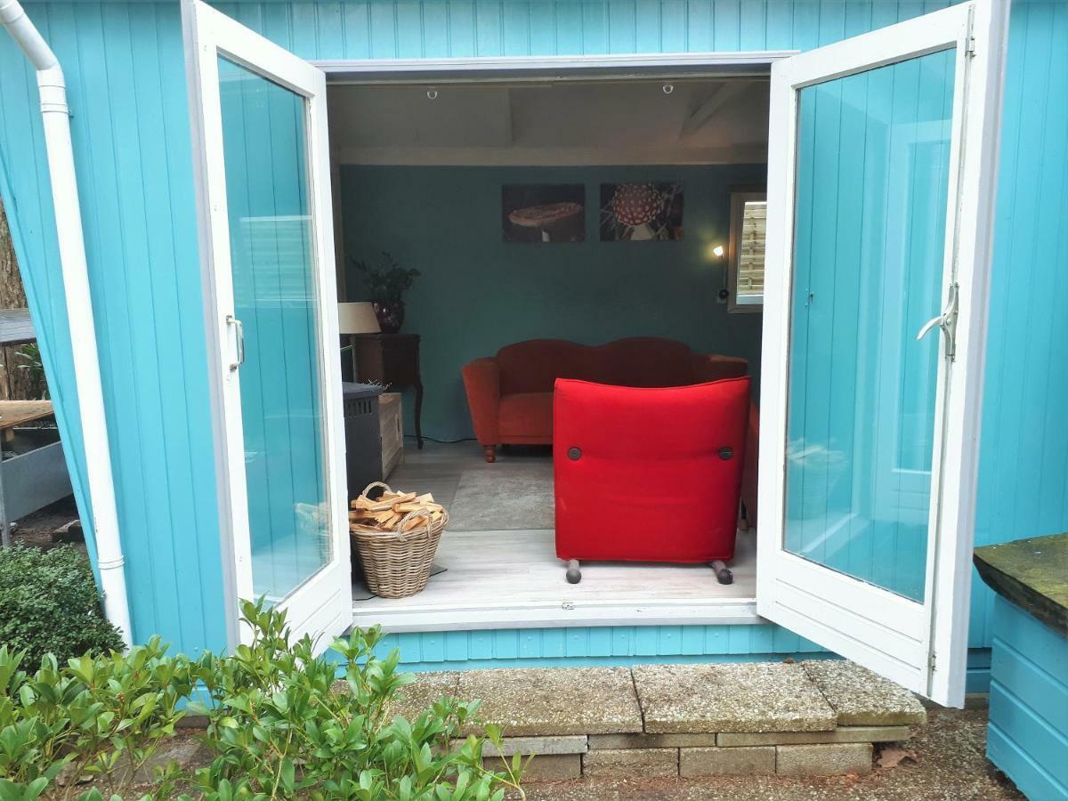 Boshuis Turquoise / Smaakvol Genieten Op De Veluwe Hoenderloo Exterior foto